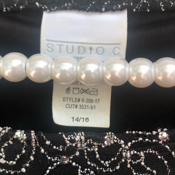 Studio C Sparkly Tank Top size 14 - Picture 8 of 8